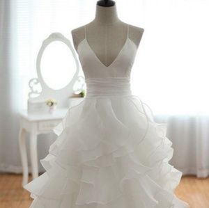 White wedding dress